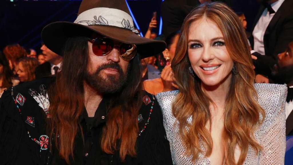 Elizabeth Hurley and Billy Ray Cyrus