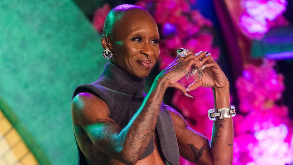 Cynthia Erivo Showcases Her Toned Abs in Crop Top