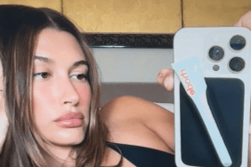 Hailey Bieber Posing in Bed With Just Blanket Will Make You Look Twice