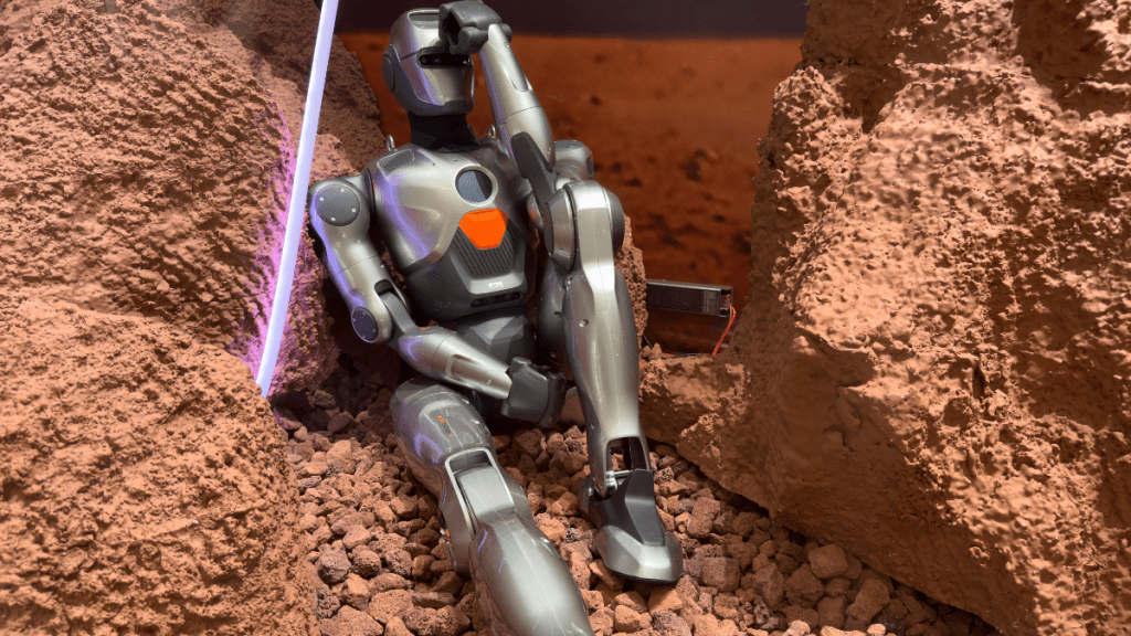 Russian AI Robot’s ‘Embarrassing’ Fall After Debut Goes Viral