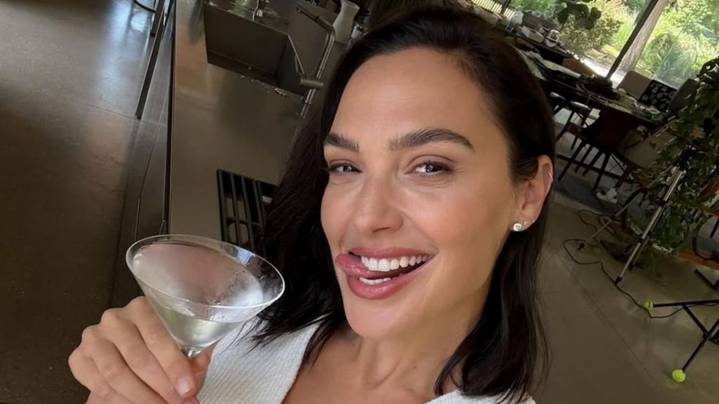 Gal Gadot Getting Ready in Bathrobe Will Make You Look Twice