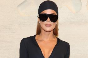 Khloe Kardashian Stuns in Bold Bodysuit in BTS Video