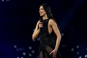 Dua Lipa’s Fishnet Dress Is a Bodysuit & a Ton of Other Things