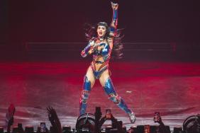 Katy Perry Reveals New Lifetimes Tour Outfit With High Slit
