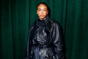 Lori Harvey Rings in the Festive Season With Burberry