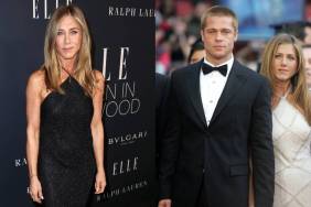 Jennifer Aniston and Brad Pitt