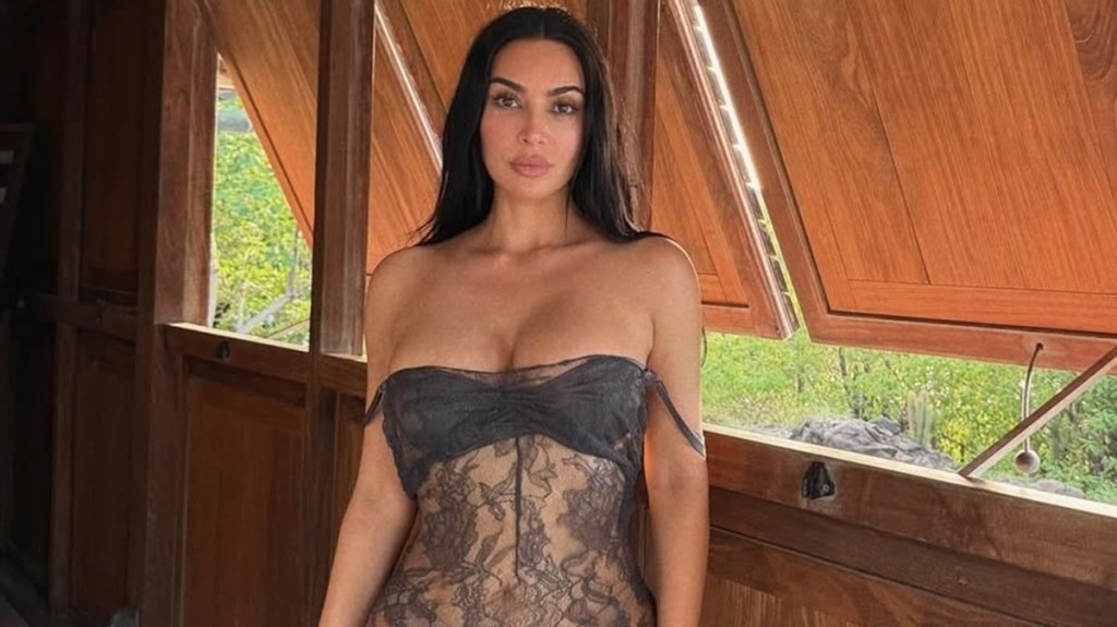 Kim Kardashian Channels Bianca Censori As She Enters 'Naked Dress' Trend