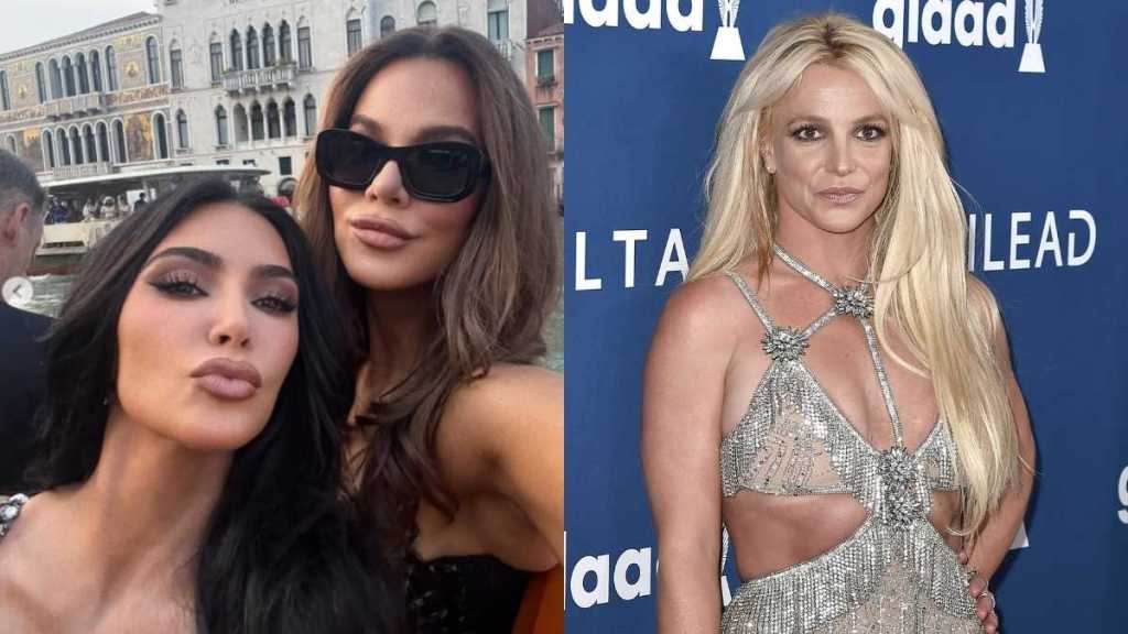 Kim, Khloe and Britney Spears