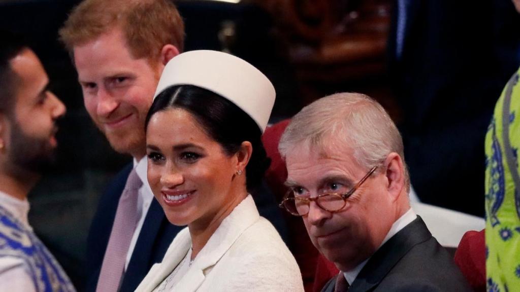 Meghan Markle Prince Harry and Prince Andrew