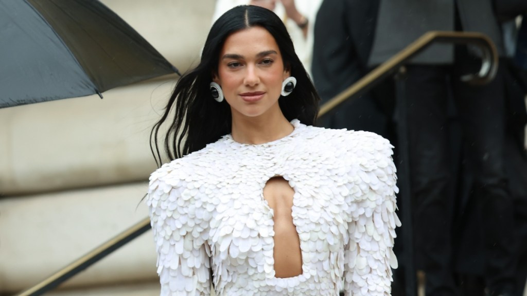 Dua Lipa's Dance Moves in Gold Bodysuit Will Make Your Day