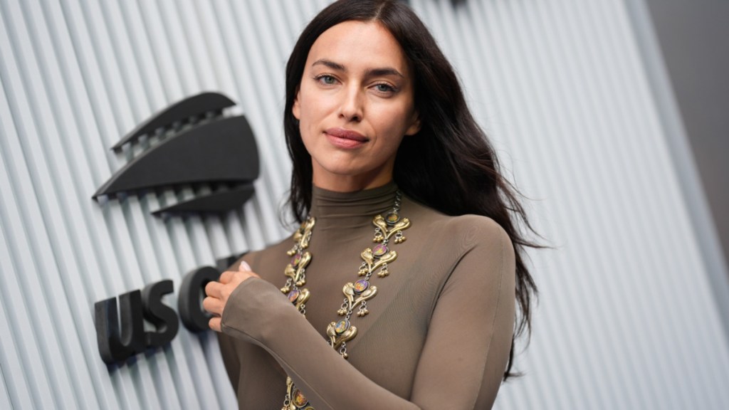 Irina Shayk Looks 'Hot' in Coned Bra Look