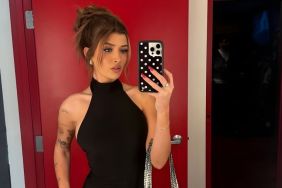 Sami Sheen Wearing Side-Cut Mini-Dress Goes Harder Than Expected