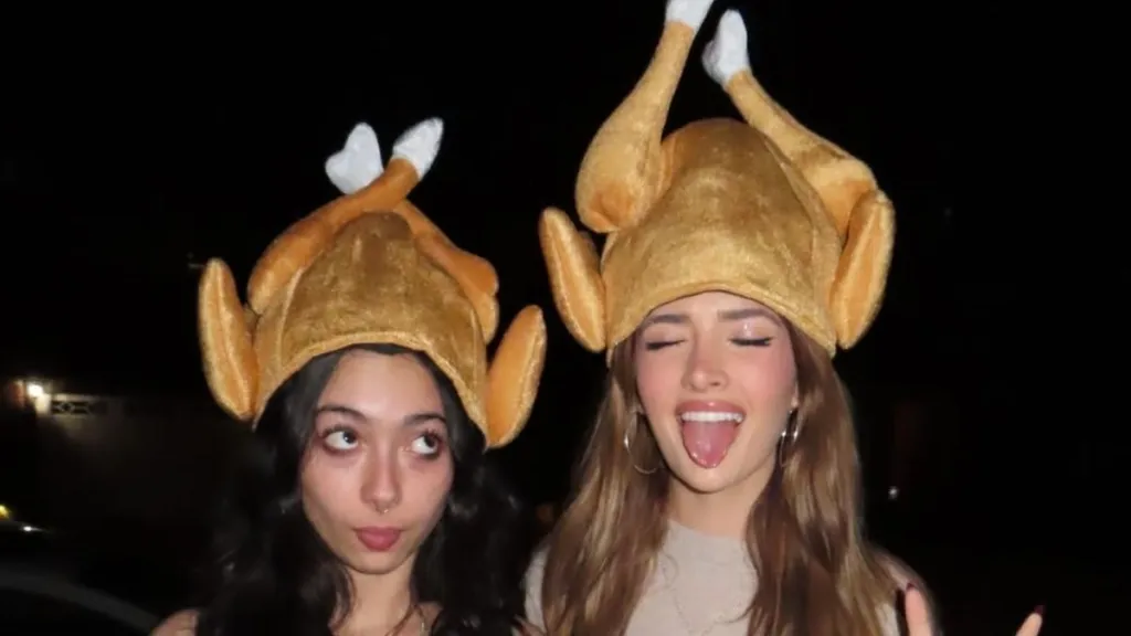 Sami Sheen in a Turkey Hat Will Remind You of Monica Geller