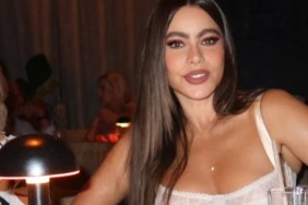 Sofia Vergara Shows Off Her Dance Moves in Lace Top