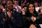 Stefon Diggs and Cardi B