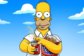 Homer Simpson Group Crashes LA Donut Shop