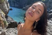 Irina Shayk's White Slip Dress Look Is Impossible to Ignore
