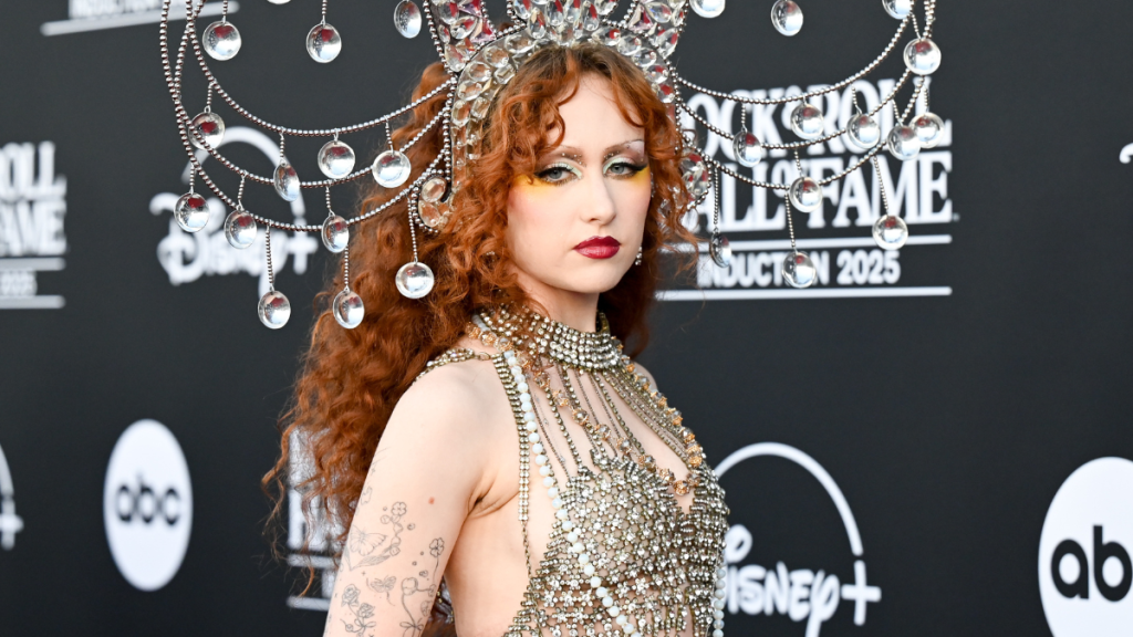 Photos: Chappell Roan's Newspaper Skirt Look Is Truly 'Epic'