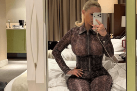 Alabama Barker Flaunts 'Hottt' Thong in Sheer Catsuit Photos
