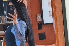 Kim Kardashian's Lingerie Is the Focus of a Bold Selfie