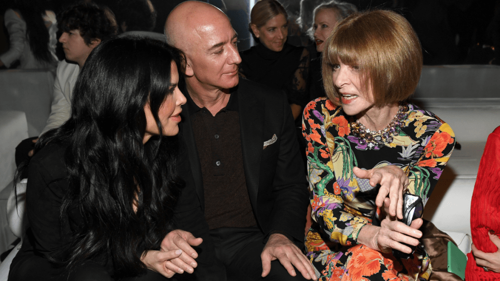 Anna Wintour on Jeff & Lauren Sanchez Bezos' Met Gala Roles