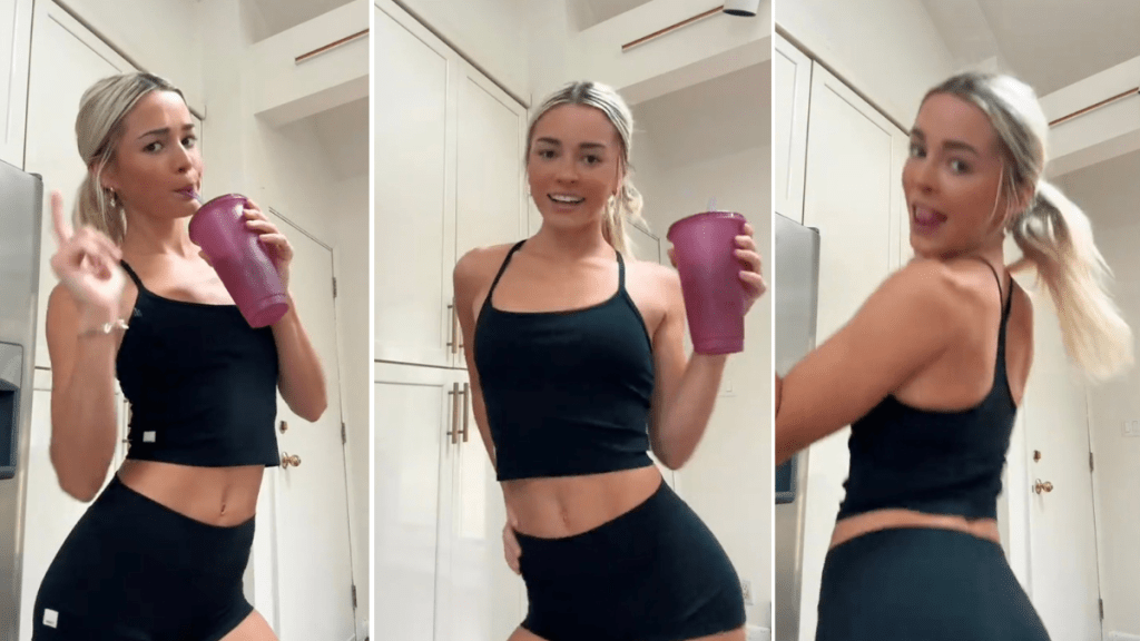 Livvy Dunne's Workout Fit Video Highlights Her Toned Body
