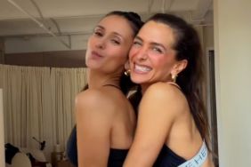 Nina Dobrev Feels the 'Booty' Burn in Activewear for Workout Video