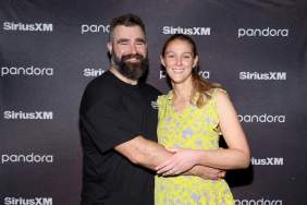 Jason Kelce’s Wife Hits Him With the ‘More Athletic’ TikTok Prank