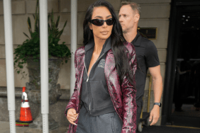 Photos: Kim Kardashian Turns Heads in Sheer Stockings