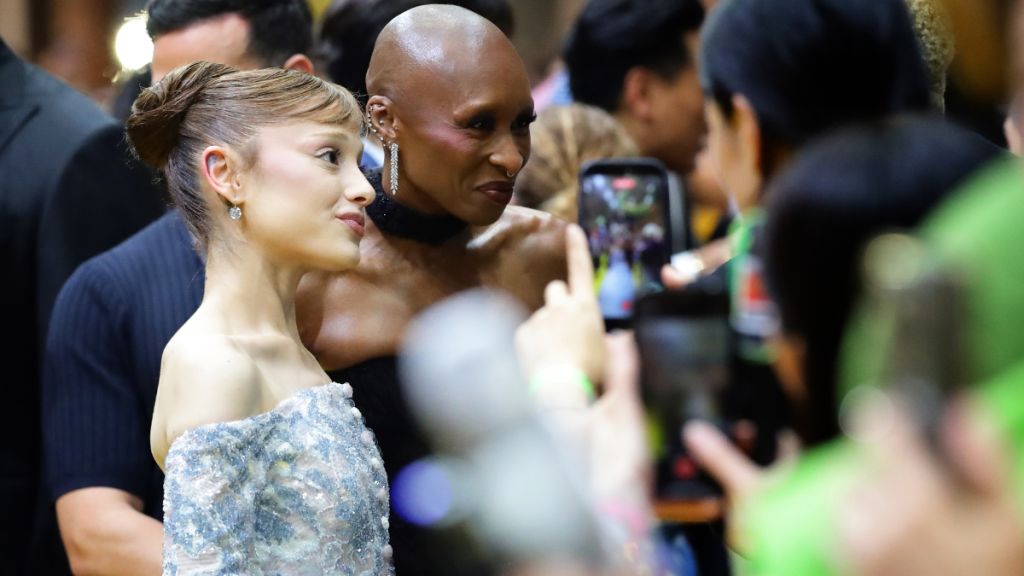 Cynthia Erivo 'Faster Than Bodyguards' After Fan Jumps Ariana Grande