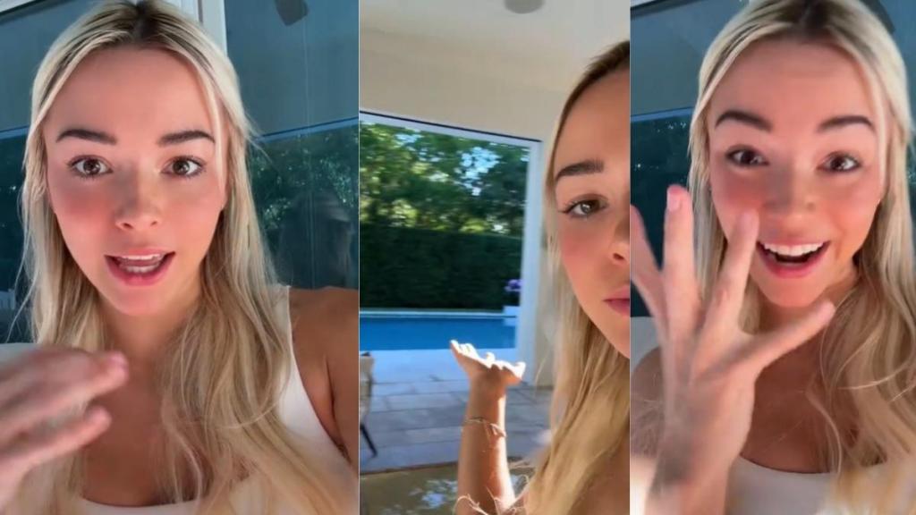 Livvy Dunne Eyes Wine Night & Midnight Swim in New Florida Home