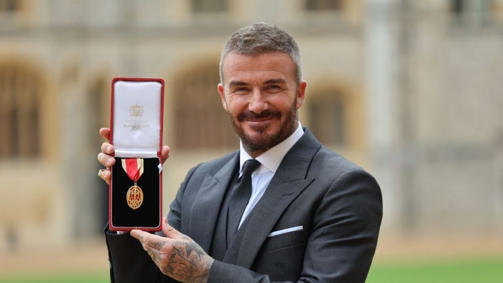Why David Beckham Wasn't 'Nervous' During Knighthood Ceremony