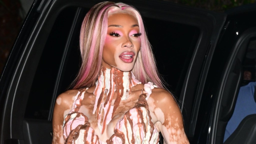 winnie harlow ice cream instagram