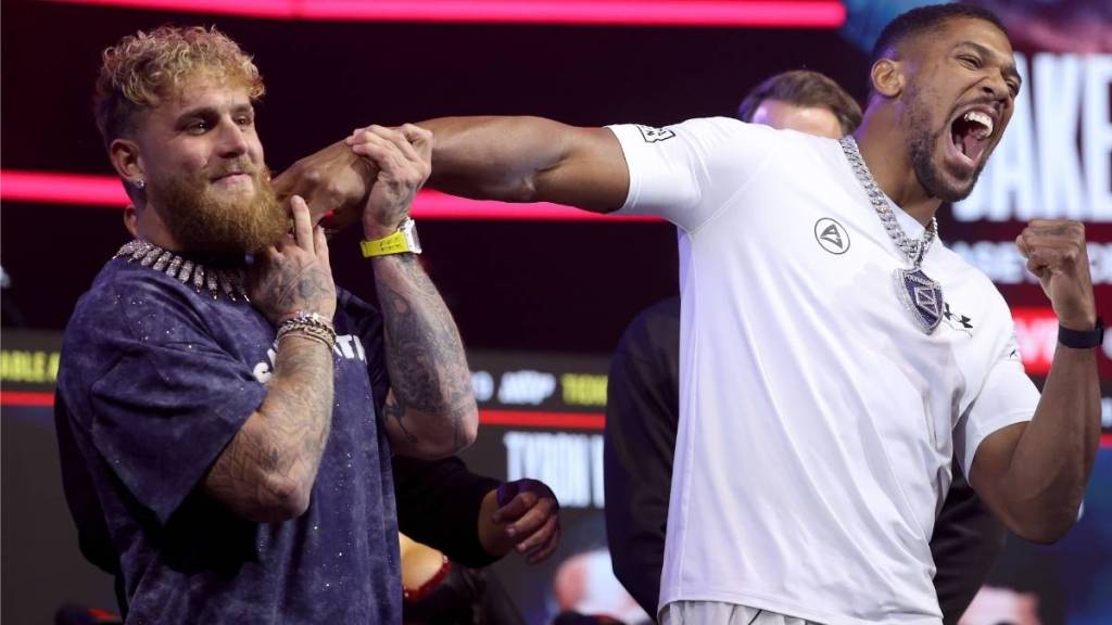 Jake Paul Issues Bold Threat to Anthony Joshua During Pre-Fight Weigh-in