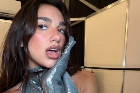 Dua Lipa's Silver Bodysuit Look Is One Surprise After Another