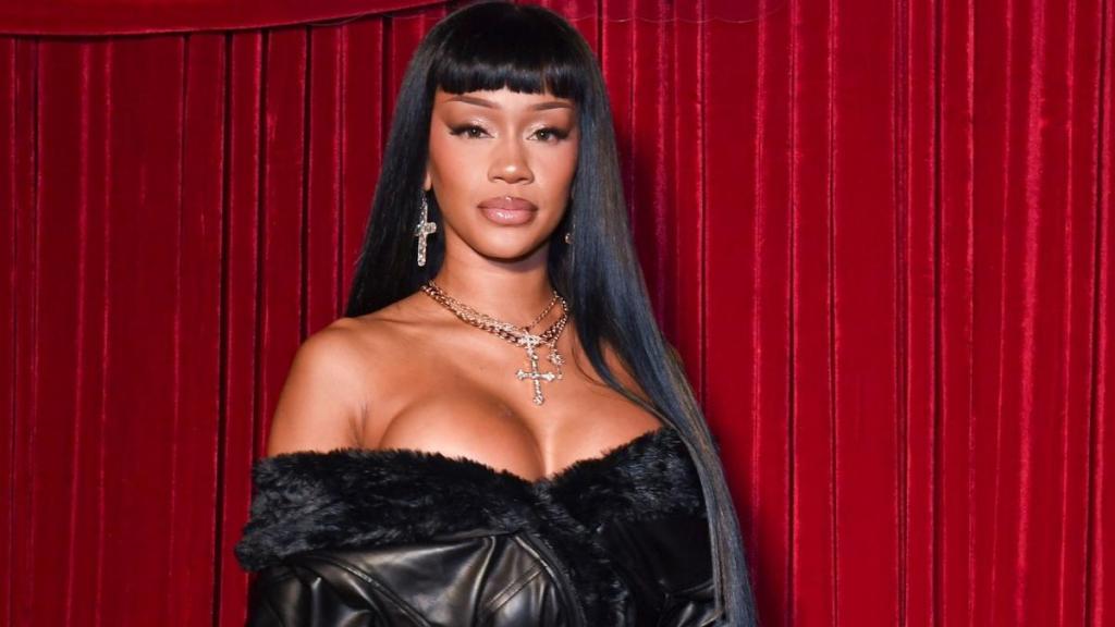 Saweetie's Jacket Is So Tiny, It's Basically a Mini-Dress