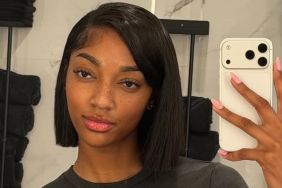 Angel Reese's Micro Shorts Are Too Tiny in Courtside Photos