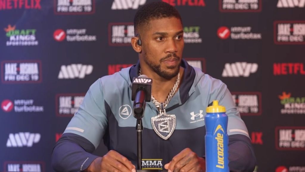 Anthony Joshua Delivers Brutal Threat Ahead of Jake Paul Fight