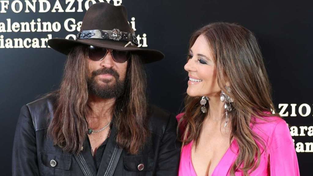 Billy Ray Cyrus and Elizabeth Hurley