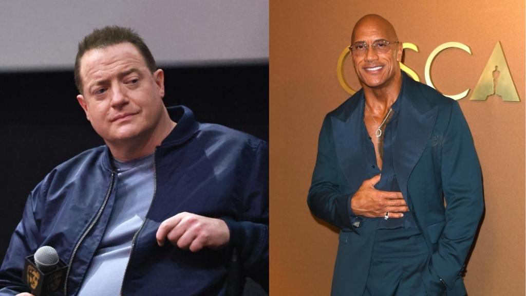 Brendan Fraser Dwayne Johnson