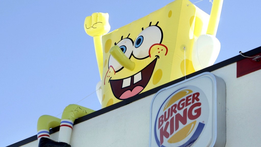 Burger King Drops SpongeBob Themed Menu — Check What's In It