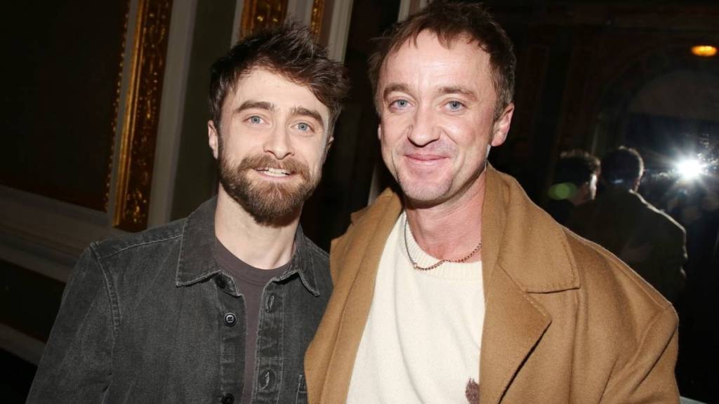 Daniel Radcliffe and Tom Felton