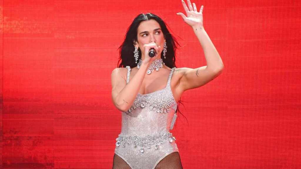 Dua Lipa Posing in Animal-Print Bikini Will Make Your Day