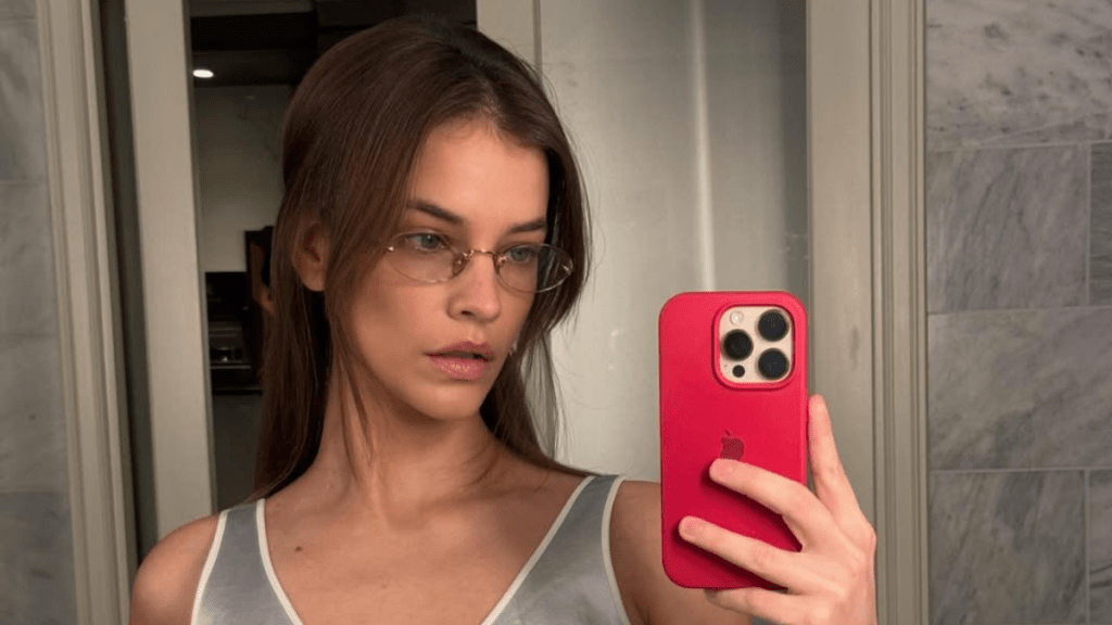 Barbara Palvin's Super Tiny Micro Shorts Are Nearly Invisible