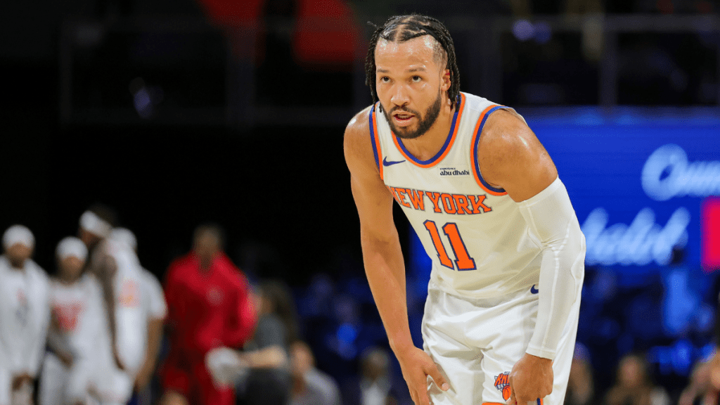 NBA's Jalen Brunson Accidentally Broke Martha Stewart's Toe