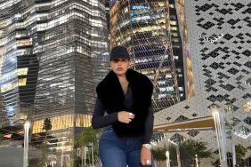 Cristiano Ronaldo's Fiancee Sitting in Fit Jeans Will Make You Look Twice