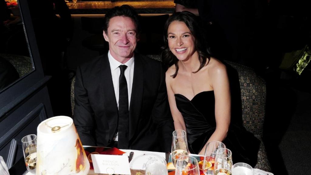 Hugh Jackman and Sutton Foster