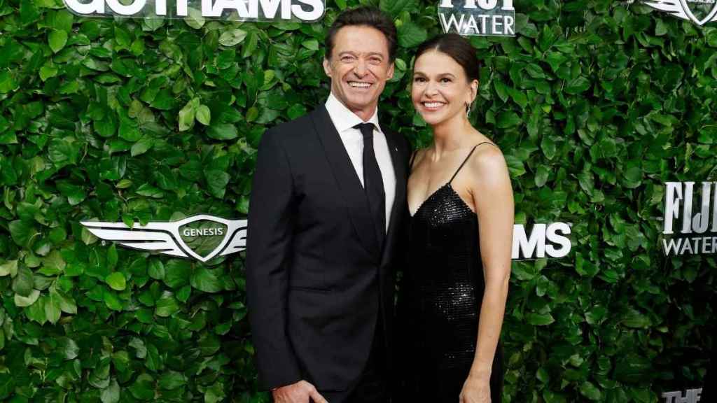 Hugh Jackman and Sutton Foster