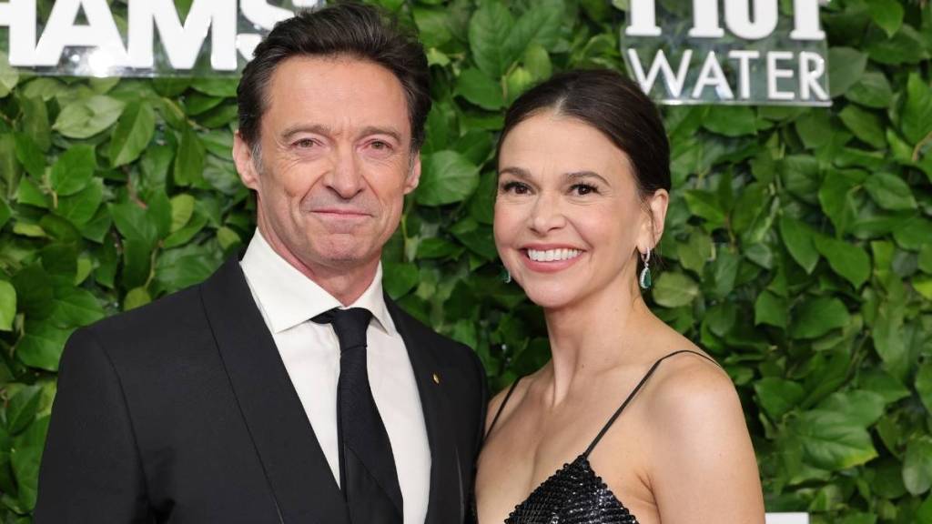 Hugh Jackman and Sutton Foster