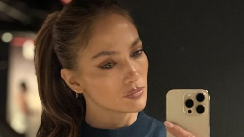 Jennifer Lopez’s Catsuit Photos Show Only a Strap Holding It Up